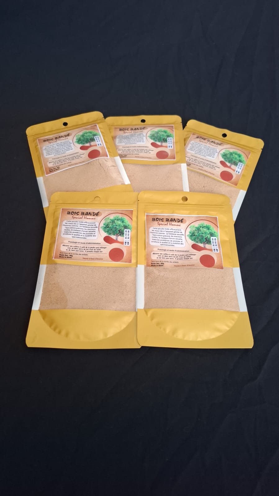 Bois Bandé Moulu 60 gr