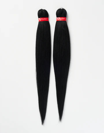 Mèches X-PRESSION ULTRA BRAID PRÉ-ÉTIRÉ ref: N°1