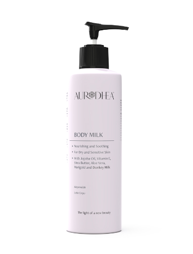 Lait corps au lait d’ Anesse 260 ml | Enrichi en huile de Jojoba, Vitamine E, beurre de Karité, Aloe Vera et Calendula